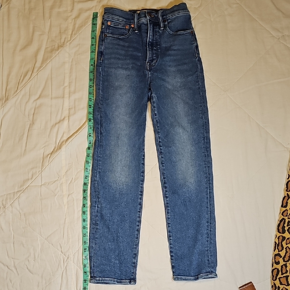 Madewell, Women's, Slim, Straight, Blue, Stretch, Jeans, Casual, Office, School